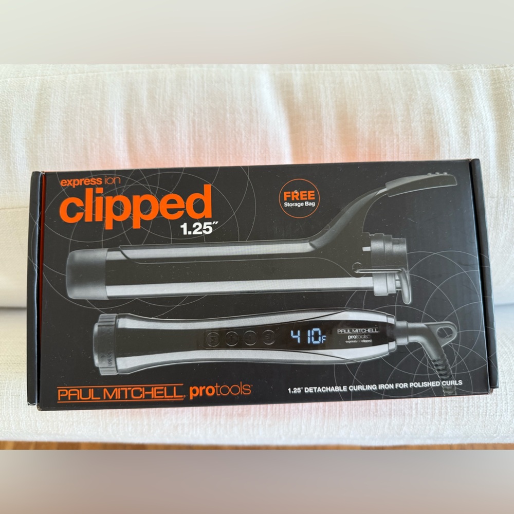 Paul Mitchell Protools Express Ion Clipped 1.25” Curling Iron